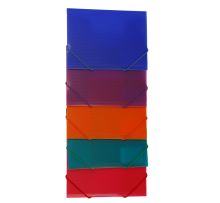 CARPETA A6 CON GOMAS SUPRA COLORES SURTIDOS SDI - OFFICE BOX