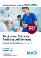 TCAE SERIS 2025 TEMARIO PARTE ESPECÍFICA VOLUMEN 2
