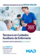 TCAE SERIS 2025 TEMARIO PARTE ESPECÍFICA VOLUMEN 1