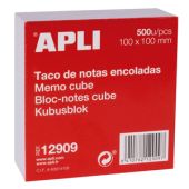 TACO DE NOTAS 100X100MM 500H APLI