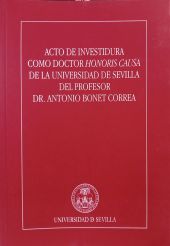 Acto de investidura como Doctor Honoris Causa de la Universidad de Sevilla del P