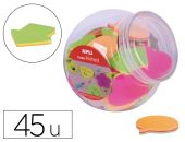 FUNNY NOTES 75 HOJAS COL.SURT. APLI