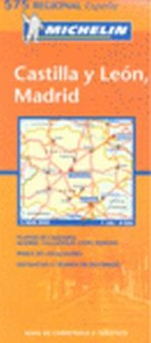 MAPA CASTILLA Y LEON - MADRID Nº 575