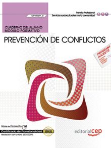 CUADERNO DEL ALUMNO. PREVENCION DE CONFLICTOS (MF1