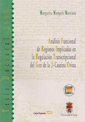 ANÁLISIS FUNCIONAL DE REGIONES IMPLICADAS EN LA REGULACIÓN TRANSCRIPCIONAL DEL G