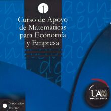 CURSO DE APOYO DE MATEMÁTICAS PARA ECONOMÍA Y EMPRESA