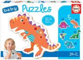 PUZZLE BABY S DINOSAURIOS FSC EDUCA
