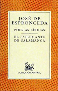 Prosa literaria y política / Poesía lírica / El estudiante de Salamanca / El dia
