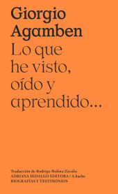 LO QUE HE VISTO, OÍDO Y APRENDIDO...