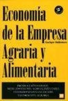 Economía de la empresa agraria y alimentaria.