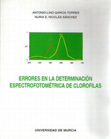 Errores en la Determinación Espectrofotométrica de Clorofilas