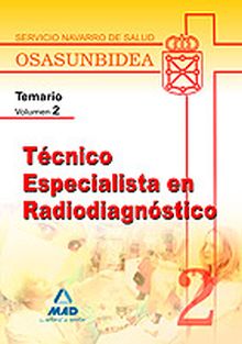 TECNICO ESPECIALISTA EN RADIODIAGNOSTICO - TEMARIO