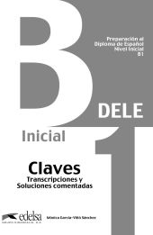 Preparación al DELE B1 - libro de claves Versión digital