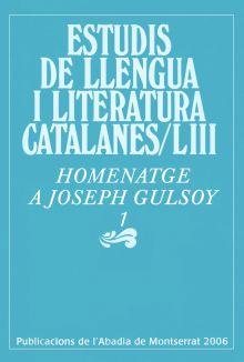 HOMENATGE A JOSEPH GULSOY, 1