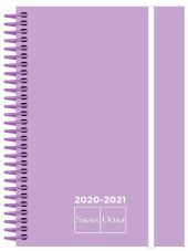 AGENDA ESCOLAR A5 S/P PP PASTEL LILA