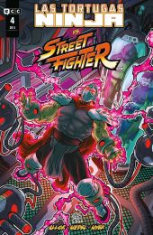 LAS TORTUGAS NINJA VS. STREET FIGHTER NÚM. 4 DE 5