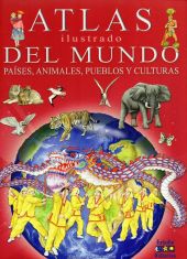 ATLAS ILUSTRADO DEL MUNDO, PA­SES, ANIMALES, PUEBL