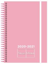 AGENDA ESCOLAR 12X17 D/P PP PASTEL ROSA