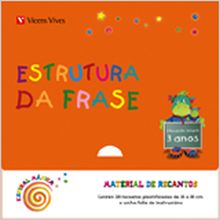 Espiral Maxica Estructura Da Frase 3-4 Anos.primeiro Curso.