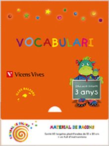Espiral Colors 3-4 Anys. Vocabulari. Balears