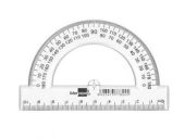 TRANSPORTADOR ANGULOS 10CM - SEMICIRCULO