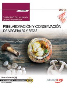 CUADERNO DEL ALUMNO. PREELABORACION Y CONSERVACION
