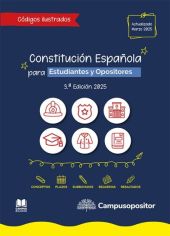 Constitución Española ilustrada para estudiantes y opositores