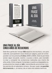 UNA FRASE AL DIA, CINCO AÑOS DE RECUERDOS