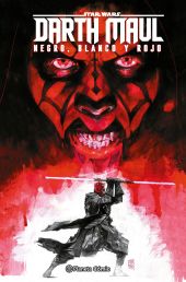 Star Wars Darth Maul: Blanco, negro y rojo