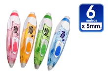 CORRECTOR CINTA DUO + GOMA   - CINTA 6M X 5MM OFFICE BOX