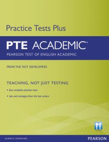 PEARSON TEST OF ENGLISH ACADEMIC PRACTICE TESTS PLUS AND CD-ROM WITHOUT
