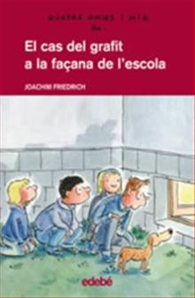 CAS DEL GRAFIT A LA FAÇANA DE L´ ESCOLA