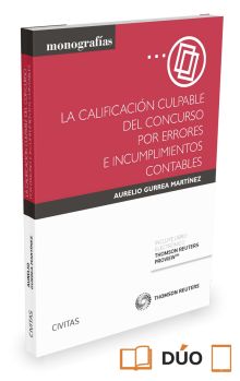 La calificación culpable del concurso por errores e incumplimientos contables (P