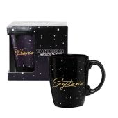 TAZA MUG HOROSCOPO NEGRO SAGITARIO