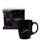 TAZA MUG HOROSCOPO NEGRO LIBRA