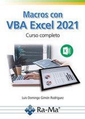 MACROS CON VBA EXCEL 2021. CURSO COMPLETO