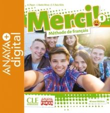 Merci! Méthode de français 1. ESO. Anaya + Digital.