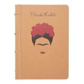 CUADERNO TAPA FORRADA A5 FRIDA KAHLO ECOFRIENDLY