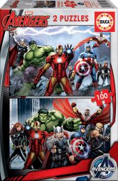 2X100 AVENGERS EDUCA PUZZLES PIEZAS
