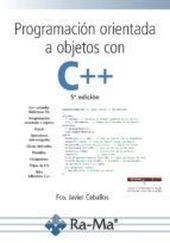 Programación orientada a objetos con C++, 5ª edición.