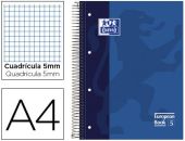 CUADERNO ESPIRAL Fº/A4 EUROPEAN 5MM EXTRADURA 50% GRATIS OXFORD LIBRETA FOLIO