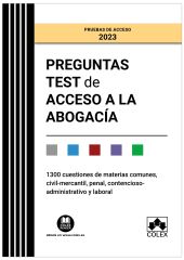 Preguntas test de Acceso a la abogacía