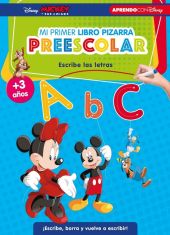 APRENDE CON DISNEY. PRIMERAS LETRAS (LIBRO-PIZARRA) (DISNEY. PRIMEROS APRENDIZAJ