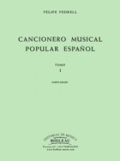 CANCIONERO POPULAR ESPAÑOL VOL.I