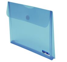 SOBRE VELCRO A4 FUELLE AZUL
