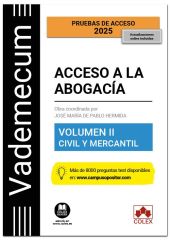 Vademecum Acceso a la abogacía. Volumen II. Parte específica civil-mercantil (4.