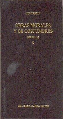 Obras morales y costumbres xi