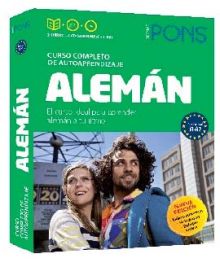 Curso Pons Alemán. 2 libros + 4 CD + DVD