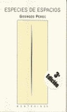 ESPECIES DE ESPACIOS