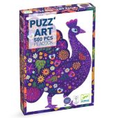 PUZZLE ART PAVO REAL DJECO